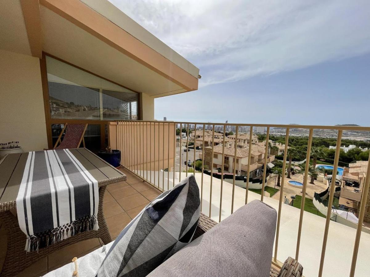 Modern 2-Floor Penthouse With Sea Views - Sleeps 7 Lejlighed Finestrat Eksteriør billede